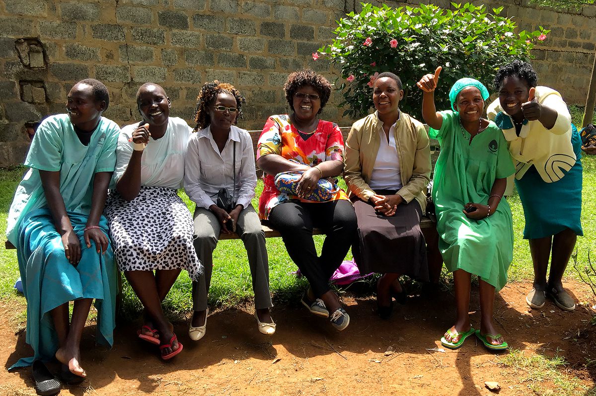 Das DFC-Team in Kenia: Visite im Gynocare Fistula Center