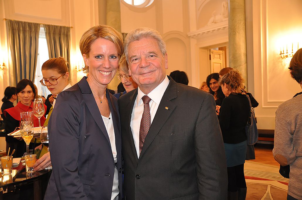 Dr. Cornelia Strunz trifft Bundespräsident Joachim Gauck