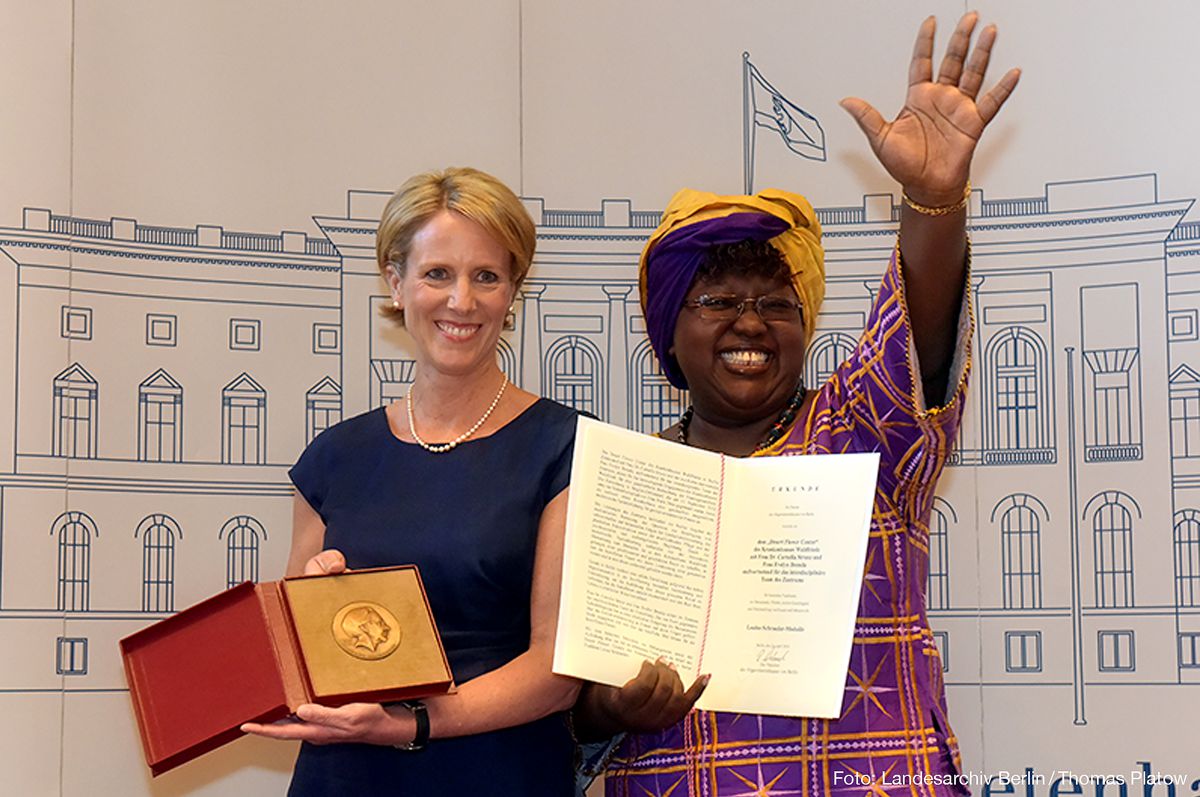 DFC erhält Louise Schroeder Medaille 2016