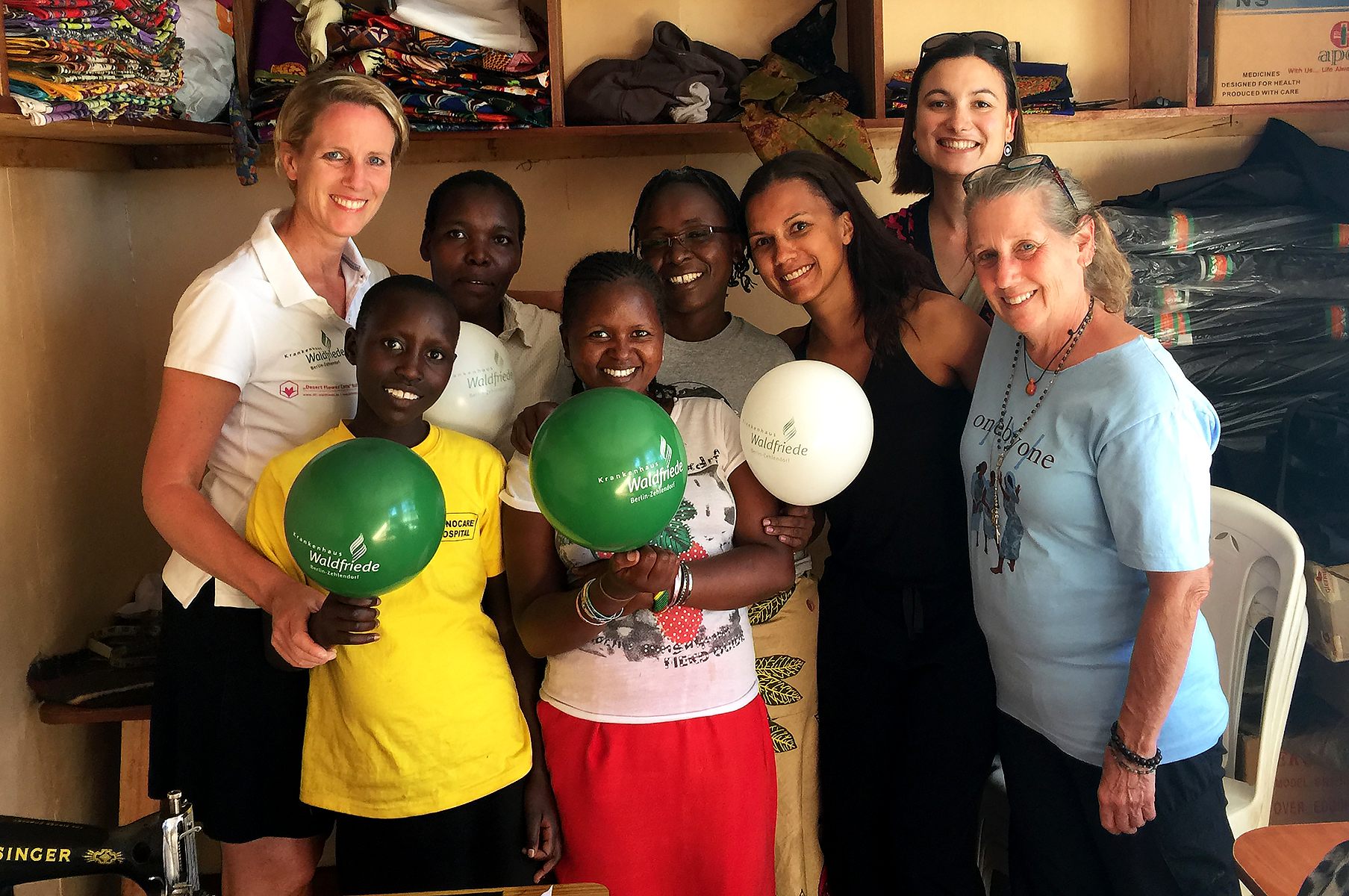 Das DFC-Team in Kenia: Neue Hoffnung