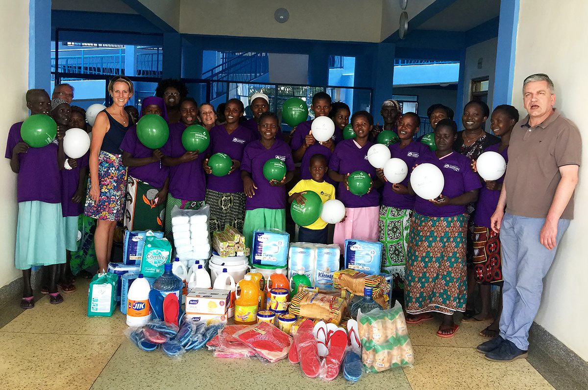 Das DFC Team in Kenia: Noch mehr Spenden