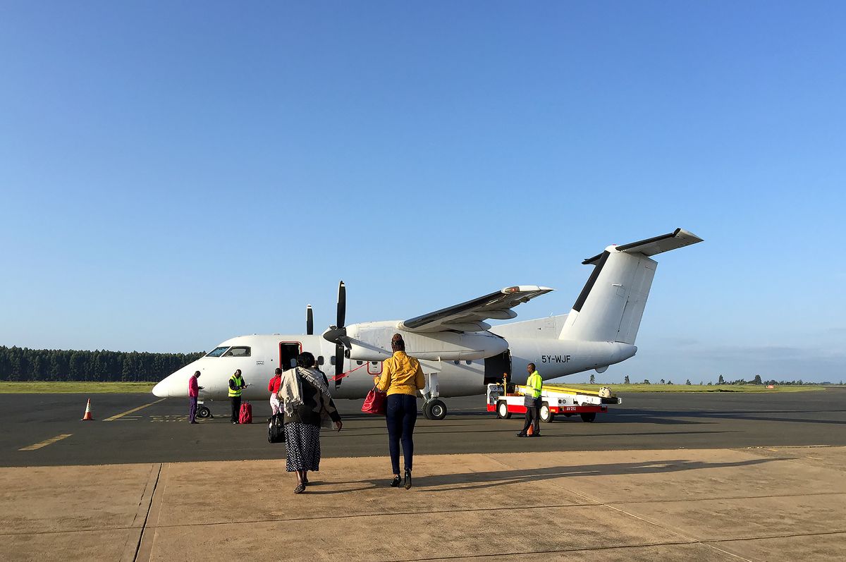 Das DFC Team in Kenia: Assanti bedeutet Danke