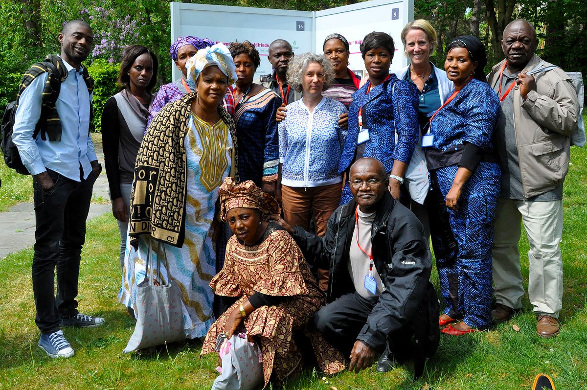 Studienreise von Guinea ins Desert Flower Center Waldfriede in Berlin